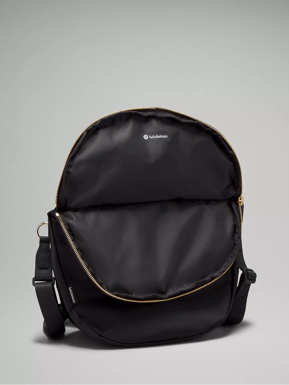 Lululemon Black/Gold All Night Festival Bag 5L - Picture 2 of 3